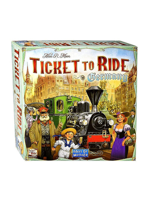 

Days of Wonder Ticket to Ride: Germany Board Game, 13+ Years
