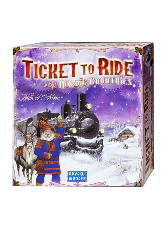

Days of Wonder Ticket to Ride: Nordic Countries Board Game, 10+ Years