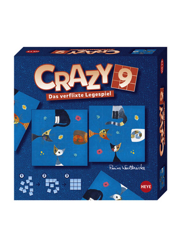 

Heye Crazy 9: Wachtmeister Cats Puzzle, 6+ Years