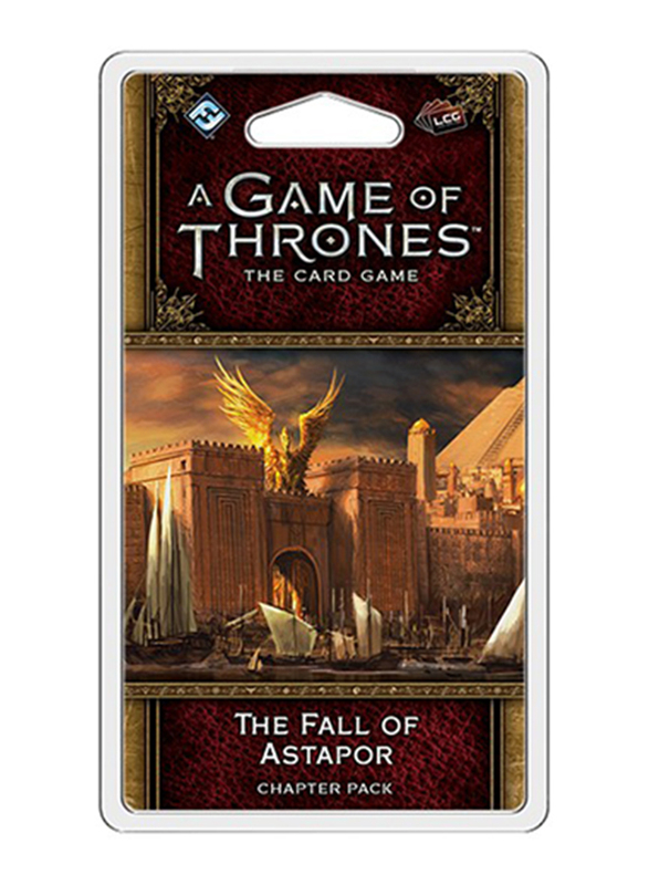 Fantasy Flight Games GOT LCG 2nd Edition Pack 17: The Fall of Astapor Card Game, 14+ Years