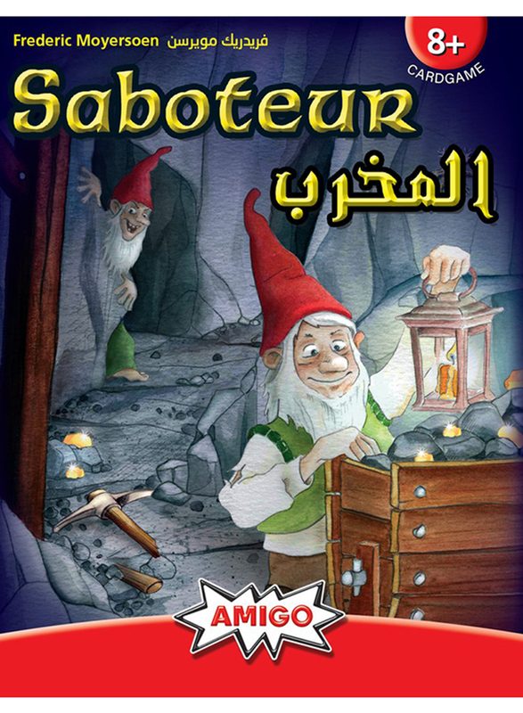 Amigo Saboteur Card Game, Arabic/English