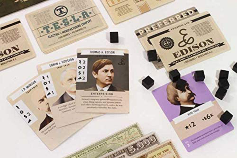 Artana Tesla Vs Edison War of Currents Board Game