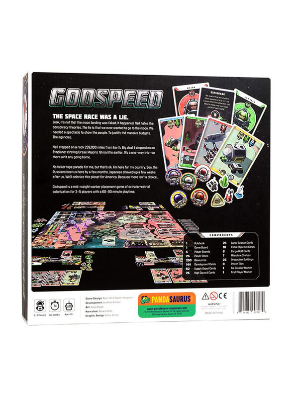 Pandasaurus Games Godspeed Board Game