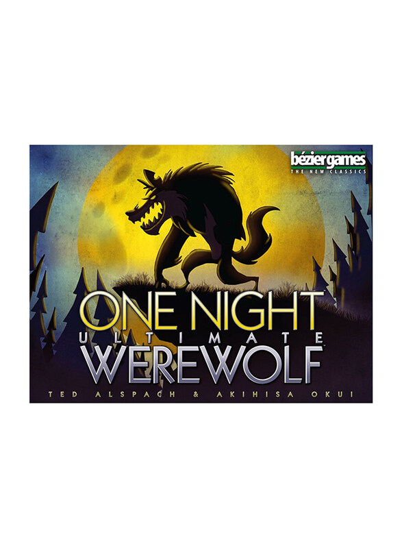 

Bezier Games One Night Ultimate Werewolf Board Game, 8+ Years