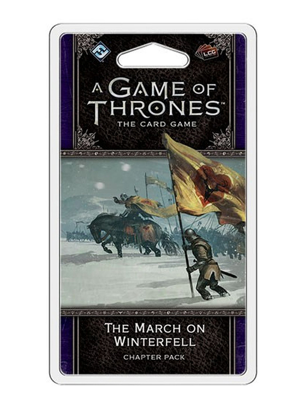 

Fantasy Flight Games A Game of Thrones LCG 2nd Edition Pack 31: The March of Winterfell Card Game, 14+ Years