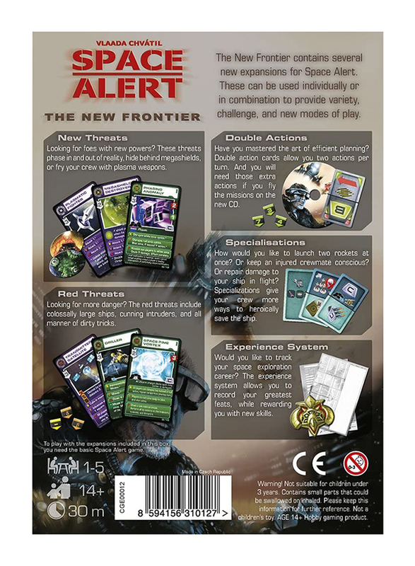 Czech Games Edition Space Alert: The New Frontier Board Game, 14+ Years