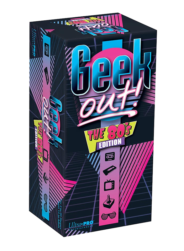 Ultra Pro Geek Out! 80's Edition Board Game