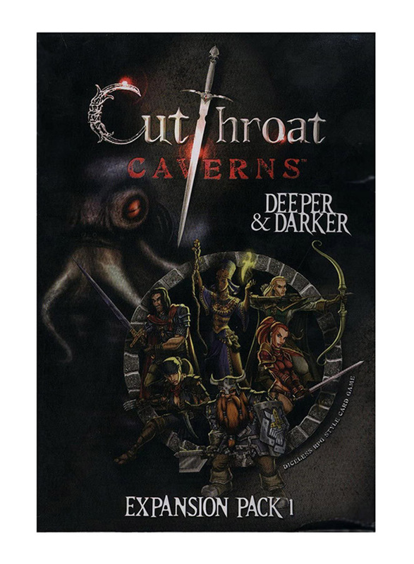 Smirk & Dagger Games Cutthroat Caverns: Deeper and Darker Card Game
