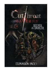 Smirk & Dagger Games Cutthroat Caverns: Deeper and Darker Card Game