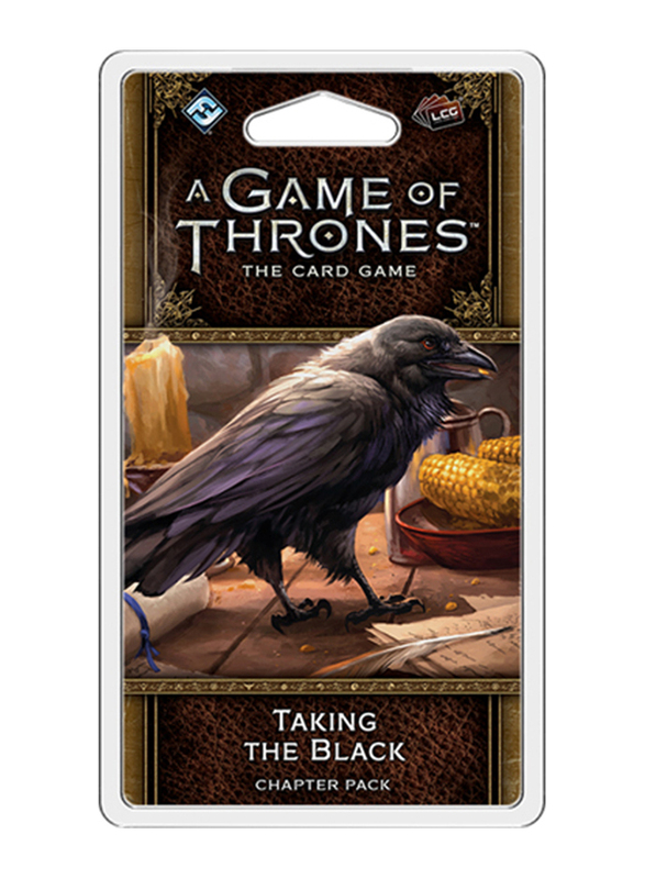Fantasy Flight Games A Game of Thrones: LCG 2nd Edition Pack 01: Taking the Black Card Game, 14+ Years