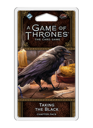 Fantasy Flight Games A Game of Thrones: LCG 2nd Edition Pack 01: Taking the Black Card Game, 14+ Years