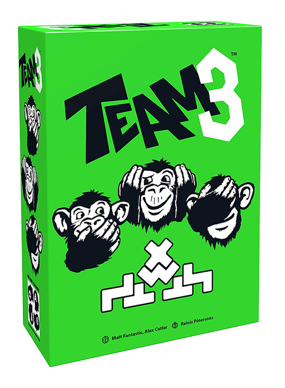 

Brain Games Team3 Board Game, Green, 14+ Years