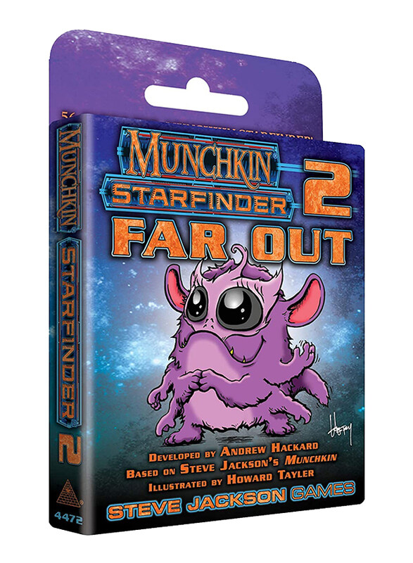 Steve Jackson Games Munchkin: Starfinder 2 - Far Out Card Game