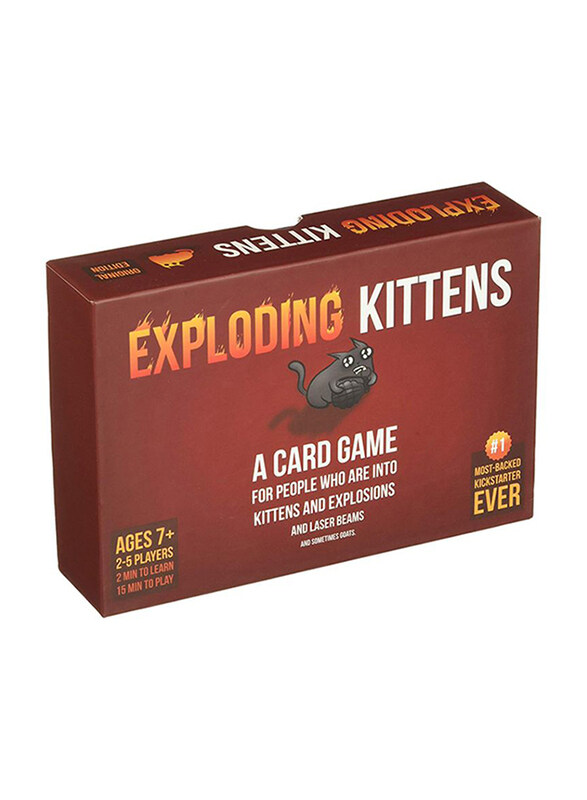 Breaking Games Exploding Kittens (Arabic) Card Game, 7+ Years