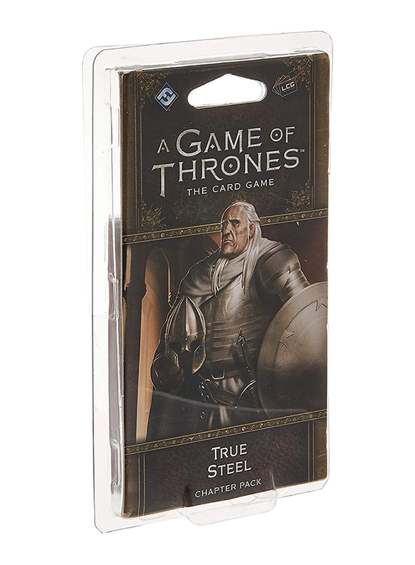 Fantasy Flight Games A Game of Thrones: LCG 2nd Edition Pack 06: True Steel Card Game, 14+ Years