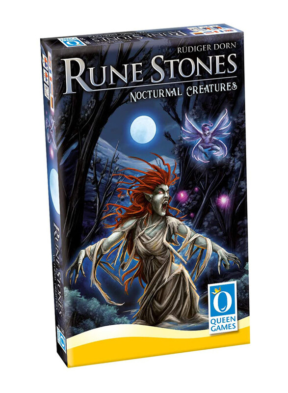 

Queen Games Rune Stones - Nocturnal Creatures Board Game