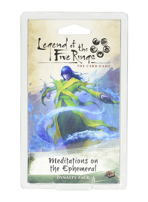 Fantasy Flight Games Legend of the Five Rings LCG - Pack 06: Meditations on the Ephemeral Card Game, 14+ Years