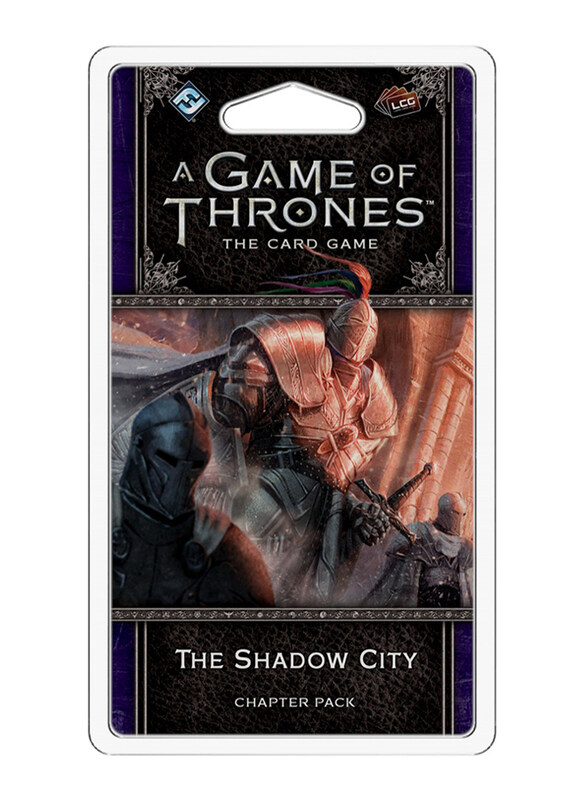 

Fantasy Flight Games A Game of Thrones: LCG 2nd Edition - Pack 30: The Shadow City Card Game, 14+ Years