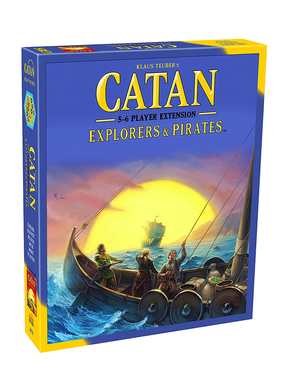 Catan Studios Catan Explorers & Pirates 5th Edition Board Game, 8+ Years