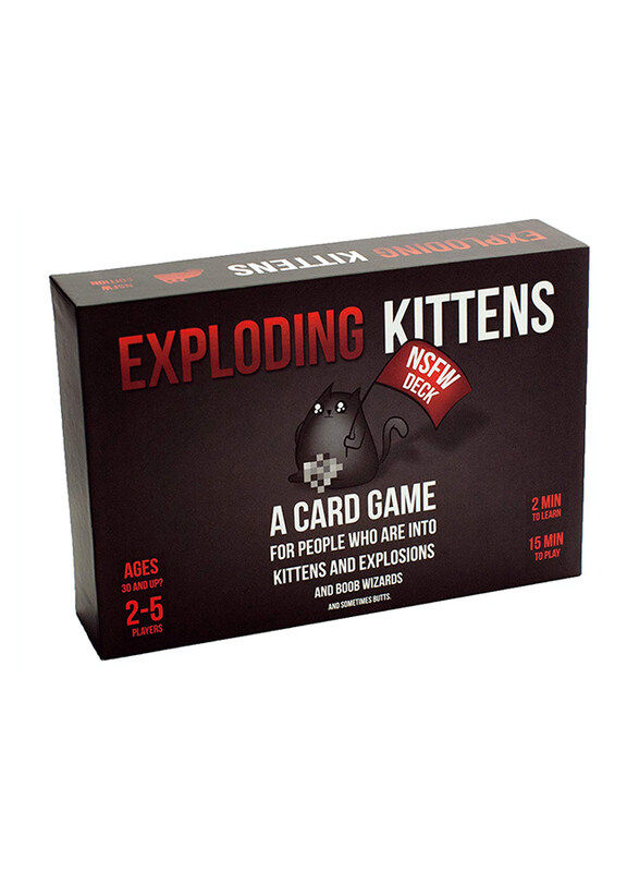 

Exploding Kittens Exploding Kittens: NSFW Card Game, 18+ Years