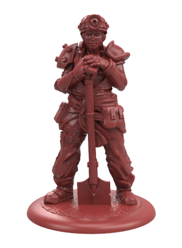 Steamforged Games Ltd Guild Ball: Miner's Guild - Alt. Spade Miniature Game