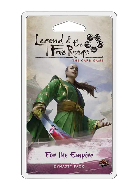 

Fantasy Flight Games Legend of the Five Rings LCG Pack 18: For the Empire Card Game, 14+ Years