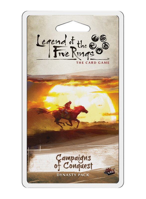 Fantasy Flight Games L5R LCG Expansion 32 Campaigns of Conquest Card Games