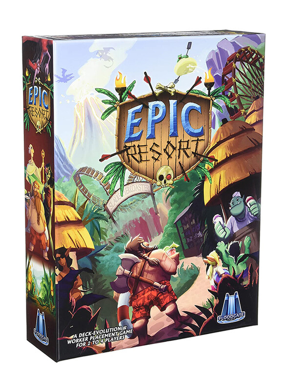 

Floodgate Games Epic Resort 2nd Edition Board Game, 13+ Years