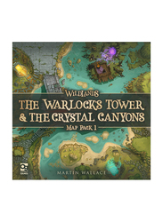 Osprey Games 1-Piece Wildlands Warlocks Tower & Crystal Canyons Map Pack 1 Board Game