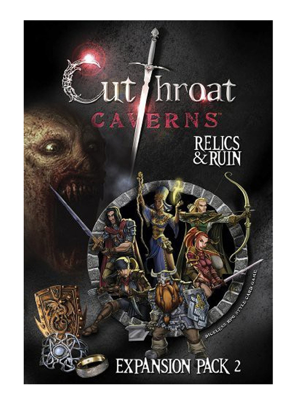 Smirk & Dagger Games Cutthroat Caverns: Relics and Ruin Card Game