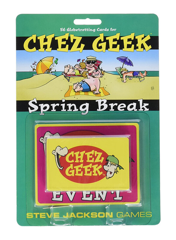 Steve Jackson Games Chez Geek Spring Break Card Game