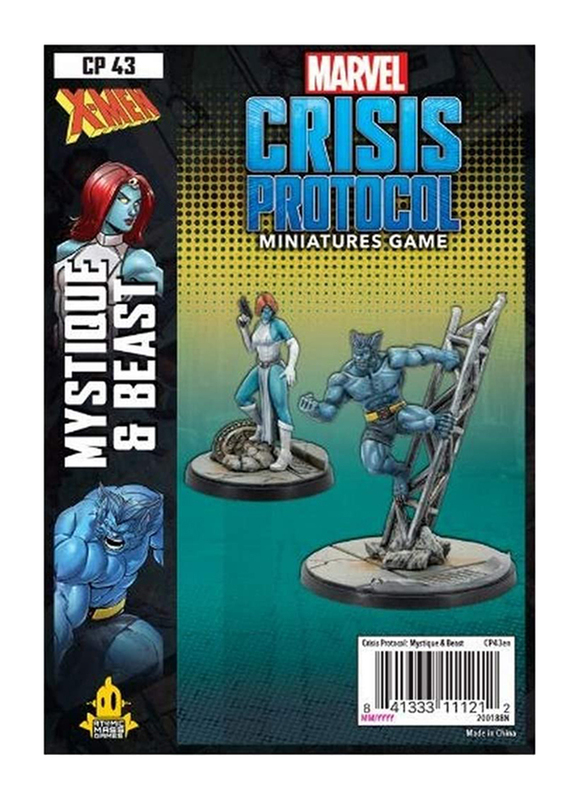 Atomic Mass Games Marvel: Crisis Protocol - Mystique & Beast Miniature Game