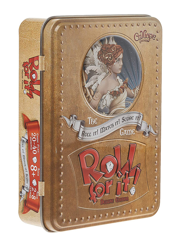 Calliope Games Roll For It! Deluxe Board Game, 8+ Years