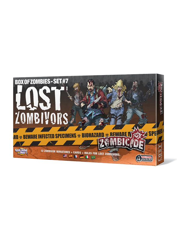CMON Zombicide Lost Zombivors Board Game, 13+ Years