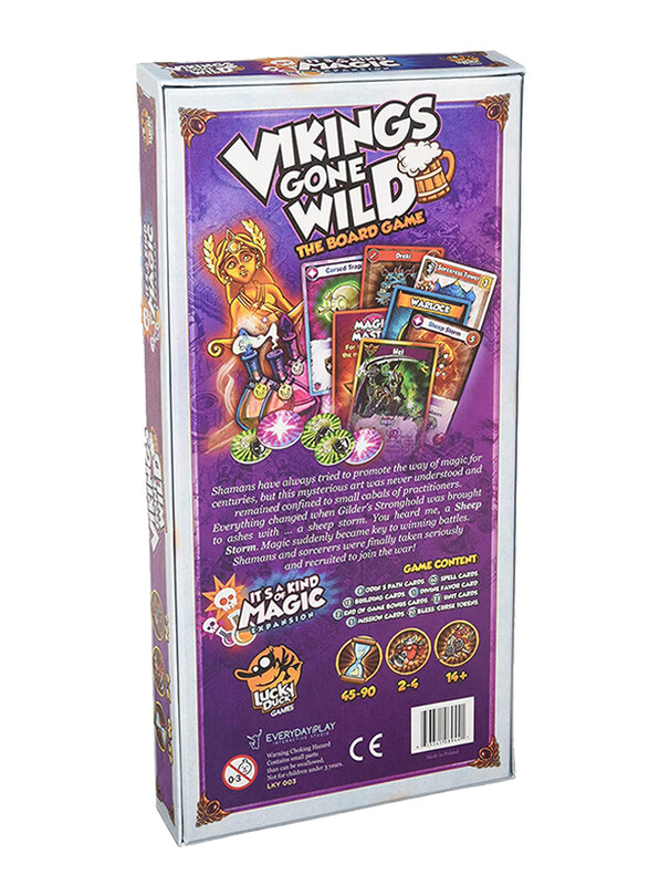 Lucky Duck Games Vikings Gone Wild Kind of Magic Board Game