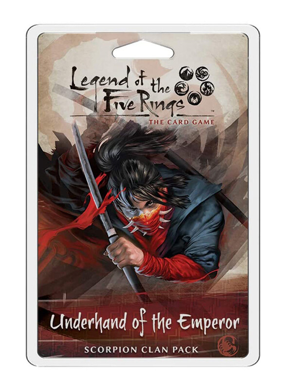 

Fantasy Flight Games Legend of the Five Rings LCG - Pack 14: Underhand of the Emperor Card Game, 14+ Years