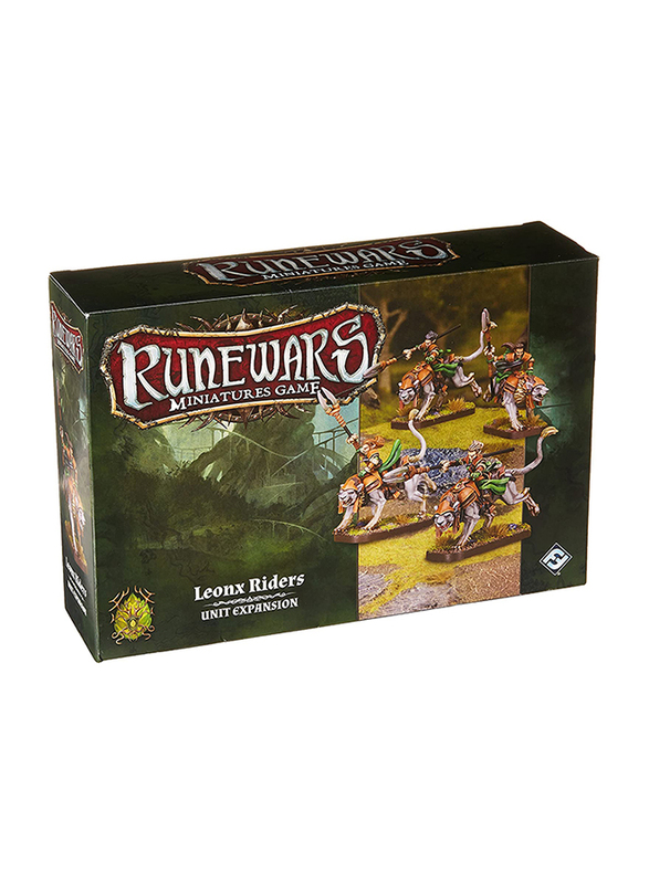 Fantasy Flight Games Runewars Minis Leonx Riders Board Game, 13+ Years