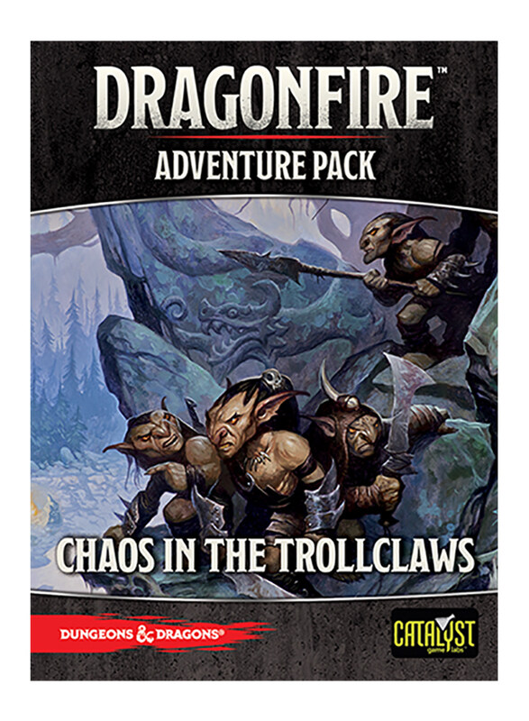 

Catalyst Game Labs Dungeons & Dragons : Dragonfire DBG Adventures Chaos in the Troll Claws Board Game