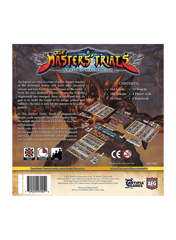 AEG The Masters Trials: Wrath of Marmaroth Board Game, 14+ Years