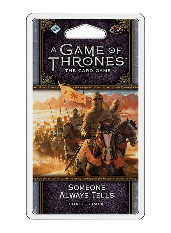 

Fantasy Flight Games A Game of Thrones LCG 2nd Edition Pack 27: Someone Always Tells Card Game, 14+ Years