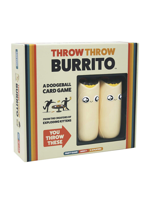 

Exploding Kittens Throw Throw Burrito Card Game, 7+ Years