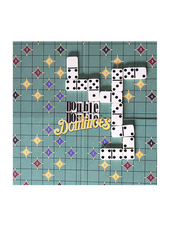 Calliope Games Double Double Dominoes Board Game, 8+ Years