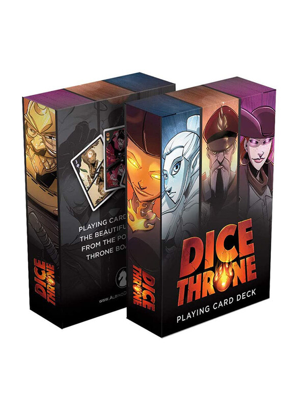 Albino Dragon Dice Throne Card Game, 16+ Years