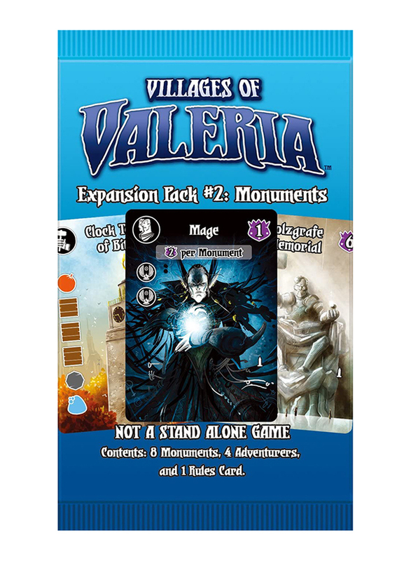 Daily Magic Games Villages of Valeria Monuments Board Game, Upto 12 Months
