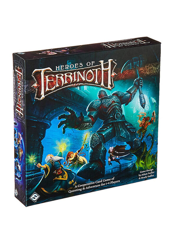 

Fantasy Flight Games Heroes of Terrinoth: The Adventure Board Game, 14+ Years