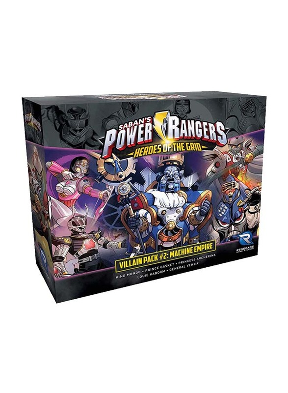Renegade Game Studios Renegade Power Rangers: Heroes of the Grid - Villain Pack #2 Machine Empire Board Game