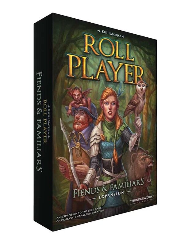 

Thunderworks Games Roll Player Fiends & Familiars Board Game