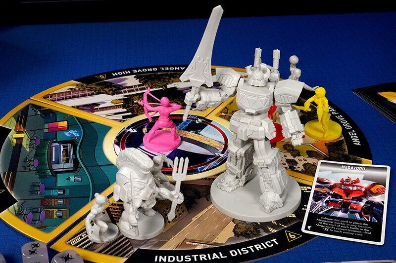 Renegade Game Studios Power Rangers: Heroes of the Grid Megazord Deluxe Figure Board Game