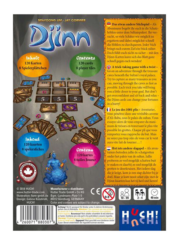 HUCH & Friends Djinn Board Game