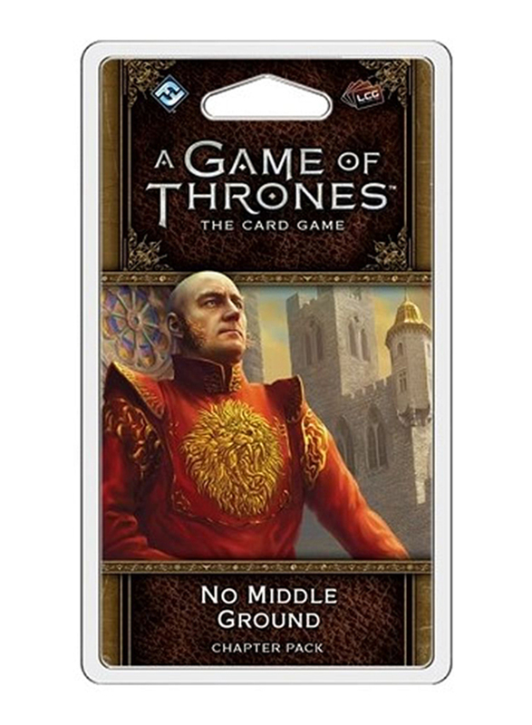 Fantasy Flight Games A Game of Thrones: LCG 2nd Edition Pack 04: No Middle Ground Card Game, 13+ Years